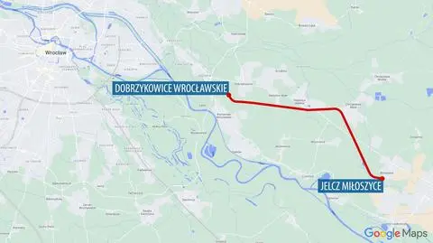 Uszkodzenie toru jest przyczyną wstrzymania w środę kursowania pociągów na trasie Jelcz Miłoszyce – Dobrzykowice Wrocławskie