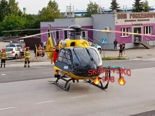 Potrącenie dwóch osób w Skarżysku-Kamiennej