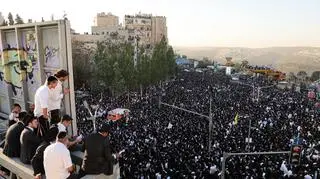 Setki tysięcy ultraortodoksyjnych żydów protestowały przeciwko poborowi do wojska