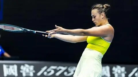 Sabalenka najadła się strachu