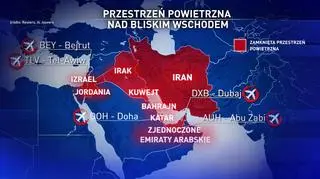 Odwołane loty, zamknięta przestrzeń powietrzna w kilku krajach. Sytuacja "piekielnie skomplikowana"