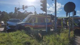 Dwie osoby trafiły do szpitala