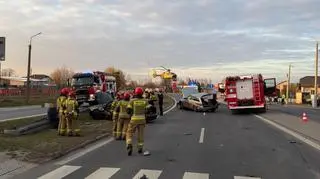Wypadek w Tarczynie