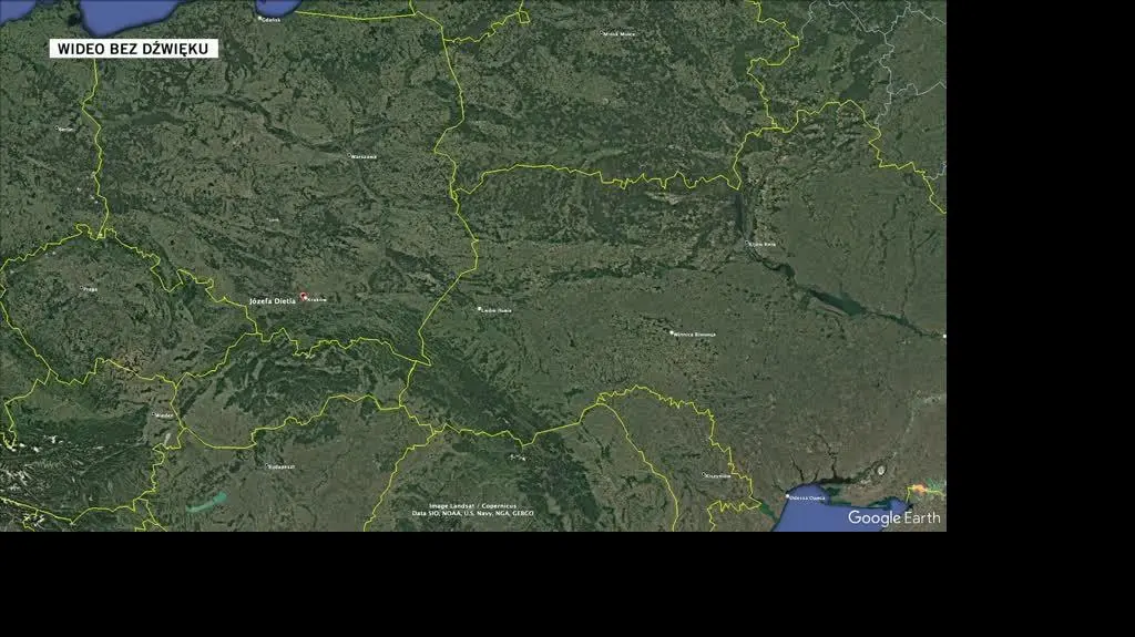 Policyjna obława w Krakowie