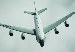 Amerykański samolot zwiadowczy nad Ukrainą