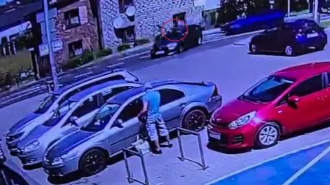 Wjeżdżała na parking, nie ustąpiła pierwszeństwa rowerzyście