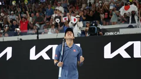 Nishikori nie do zdarcia. "Więcej ludzi spacerowało po księżycu" 