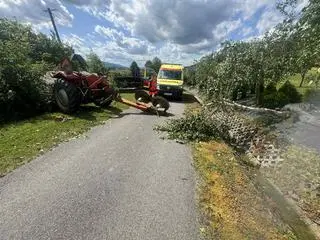 Pijany kierowca ciągnika