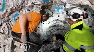 Górnicy przebili się do Sali Mastodonta