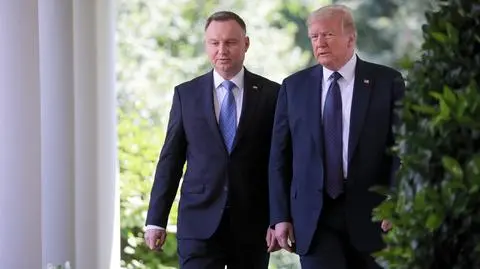 "Fakty" TVN: Duda spotka się z Trumpem w sanktuarium 