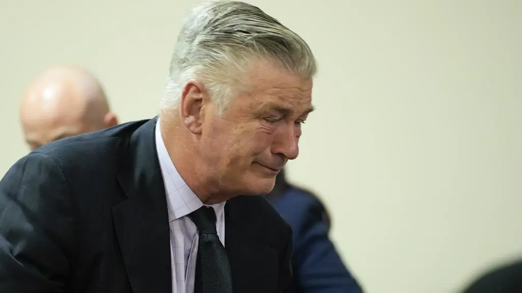 Alec Baldwin na sali sądowej
