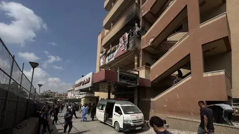 Atak Izraela na szpital im. Nasera w Strefie Gazy
