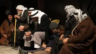 Palestyńczycy czekają na uwolnienie swoich krewnych z izraelskich więzień w mieście Ramallah