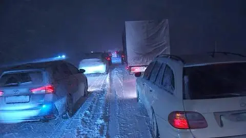 Zablokowana trasa S7