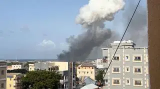 Katastrofa wojskowego śmigłowca w Mogadiszu