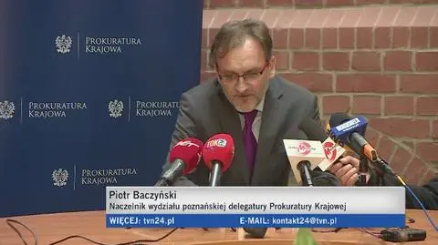 Prokurator przeprosił za zachowanie podczas konferencji