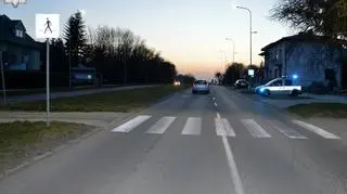 Miejsce zdarzenia w Zamościu