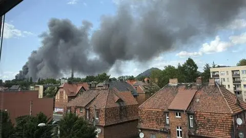 Czerwionka-Leszczyny. Pożar hali magazynowej