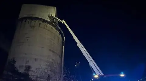 Akcja strażaków w kopalni Budryk