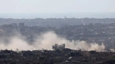 Strefa Gazy. Północna szczęść Strefy Gazy, zniszczenia po ataku Izraela
