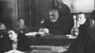 Oskarżona Rita Gorgonowa podczas składania zeznań