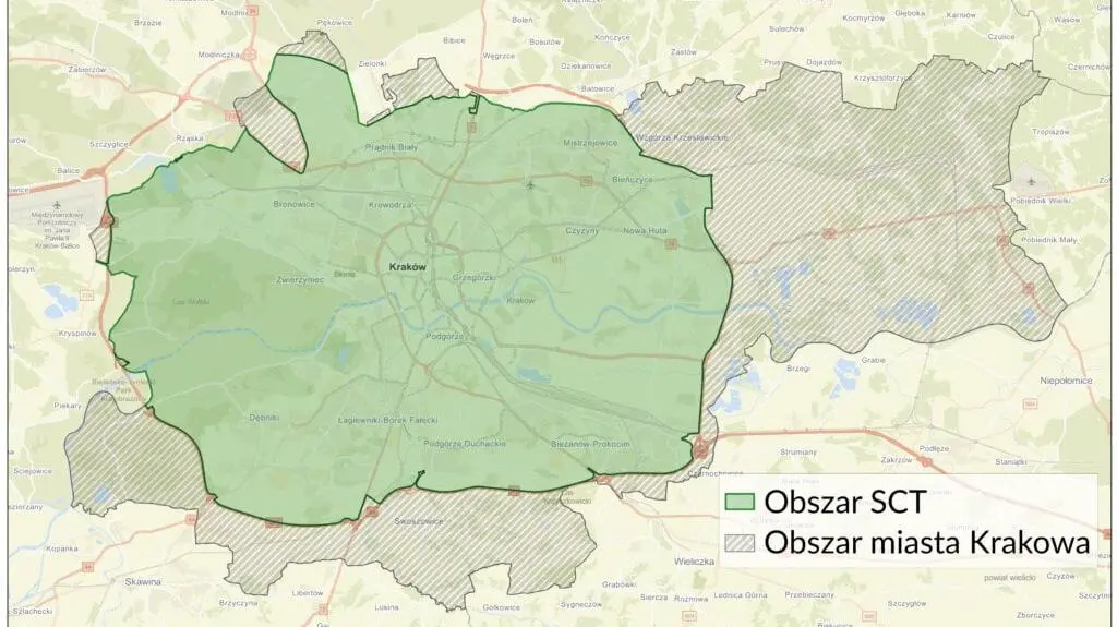 Strefa czystego transportu w Krakowie