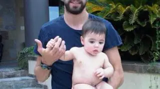 Gerard Pique z synem