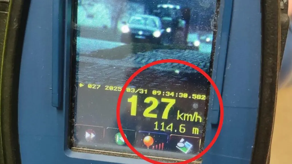 Przekroczył prędkość o 80 km/h