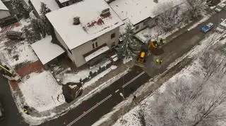 Zapadlisko w Olkuszu