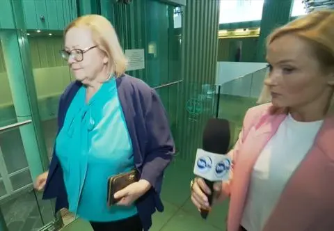 Manowska do dziennikarki: nie pani oceniać, co przystoi