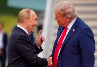 "Uderzający" Putin. "Dokładnie taki obraz, jakiego pożądał"