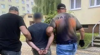 Został zatrzymany na terenie województwa podlaskiego 