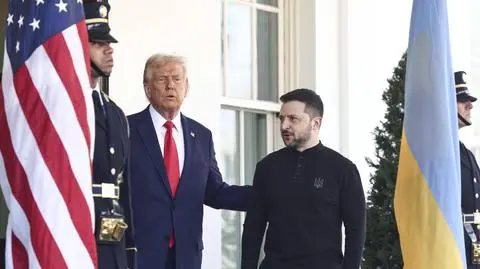 Donald Trump i Wołodymyr Zełenski