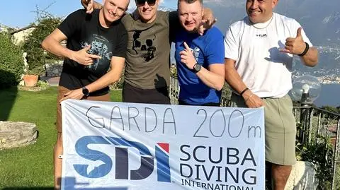 Szczęśliwi, dzień po nurkowaniu