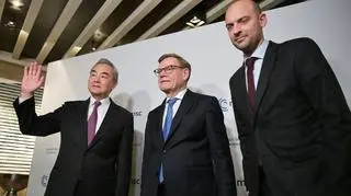 Szefowie dyplomacji Chin, Niemiec i Francji na Konferencji Bezpieczeństwa w Monachium