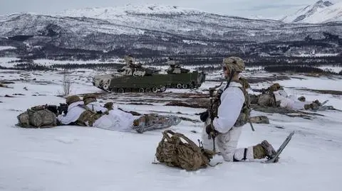 Arctic Shock 2024. W manewrach wzięło udział ok. 150 żołnierzy USA i ok. 100 z Norwegii