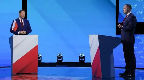 Debata Trzaskowski Nawrocki