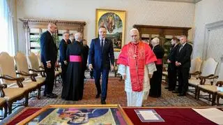 Karol Nawrocki i Leon XIV