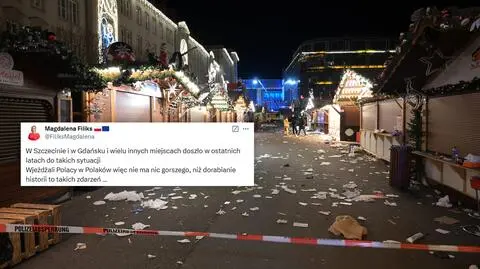 Filiks: wydarzenia w Szczecinie i Gdańsku jak zamach w Magdeburgu. Nie