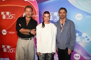 Prowadzący "Top Model": Kasia Sokołowska, Marcin Tyszka, Dawid Woliński