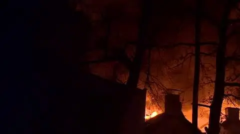 Pożar hali we Wrocławiu