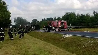 Wypadek pod Trzebnicą