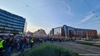 Policja poinformowała, że wrocławski Marsz Równości przebiegł spokojnie