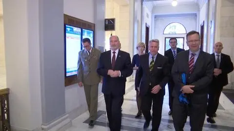 Antoni Macierewicz u senatora McCaina