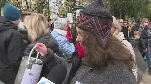 Znani kwestują na Cmentarzu Rakowickim