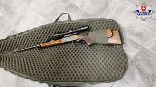 Broń zabezpieczona przez policję