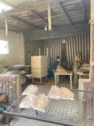 Pracujący chłopiec, obóz dla uchodźców Szatila, Bejrut, Liban