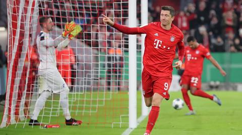 Lewandowski w Pucharze Niemiec też może pobić rekord. Musi się jednak sprężyć