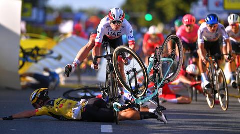 Dyrektor Tour de Pologne: tak się nie robi, to był brzydki faul