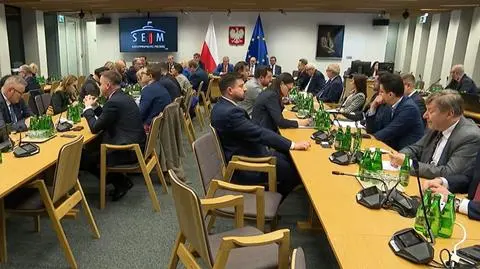 Posiedzenie sejmowej Komisji Administracji i Spraw Wewnętrznych 